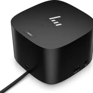 HP Thunderbolt 120W G4 Dock - High-Speed Connectivity and Power Delivery for Laptops and Devices