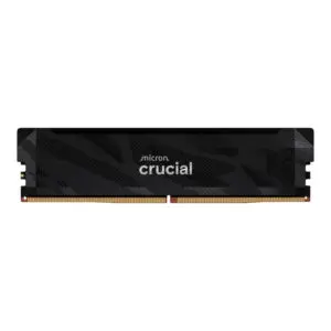 Crucial Pro 16GB 6400Mhz DDR5 Desktop OC Gaming Memory - Black