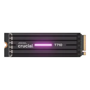 Crucial T710 2TB M.2 NVMe Gen5 NAND SSD with Heatsink