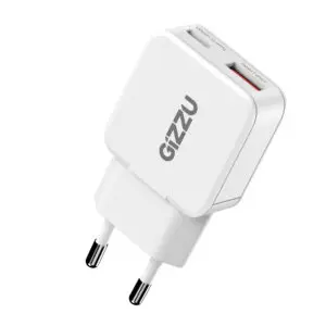 Gizzu 2-Port 20W GaN Wall Charger