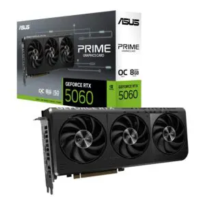 ASUS PRIME GeForce RTX 5060 OC 8GB GDDR7 GPU – SFF-Ready Graphics Card