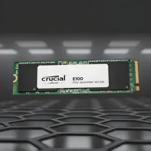 Crucial E100 2TB PCIe Gen4 2280 NVMe M.2 SSD