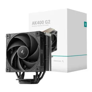 DeepCool AK400 G2 Dark 120mm CPU Air Cooler - Black