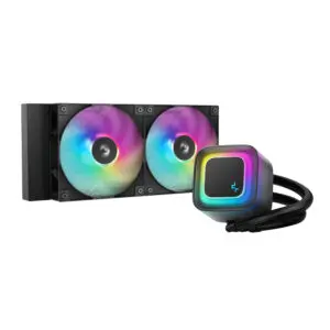 DeepCool LE240 V2 240mm ARGB AIO CPU Liquid Cooler - Black