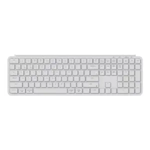 Keychron B6 Pro Ultra-Slim 100% Wireless Keyboard – Ivory White
