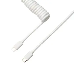 Keychron Coiled Aviator White Cable
