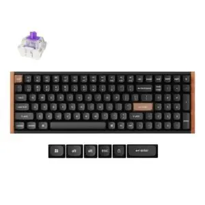 Keychron K4 HE Wireless Magnetic Switch Mechanical Keyboard (96% Layout, Gateron Hall Effect Switches)