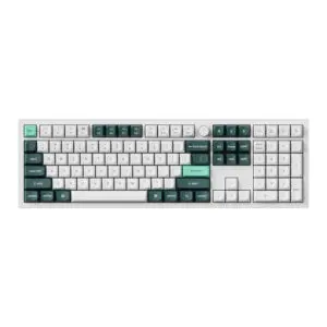 Keychron Q6 HE QMK Full-size Wireless Custom Mechanical Keyboard (Nebula Switch) – Shell White