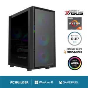 PCBuilder Ryzen 5 5600XT PATHFINDER Windows 11 Gaming PC
