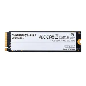 Patriot Viper VP4300 Lite 2TB Gen 4 M.2 PCIe NVMe SSD