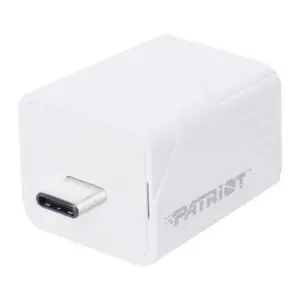 Patriot iLuxe Cube 128GB Type-C Smart Backup Solution - White