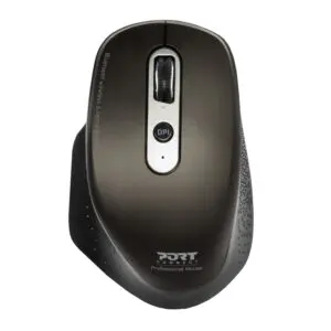 Port Connect Bluetooth Wireless and Rechargeable Executive Mouse - Black