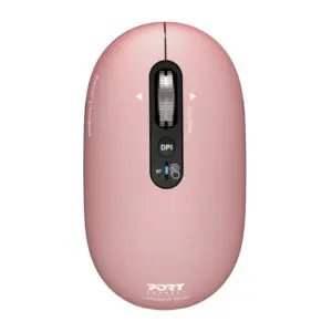 Port Connect PURE MAC Rechargeable Wireless and Bluetooth Mouse - Copper Rose