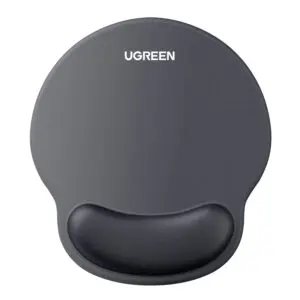 UGREEN LP668 Ergonomic Mousepad with Wrist Rest (220 x 245 mm) - Black