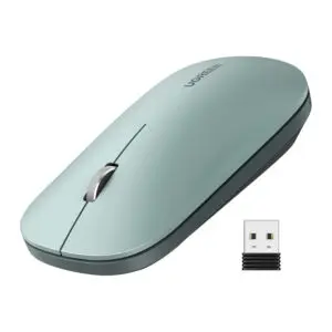 UGREEN Portable 2.4GHz Wireless Mouse - Green