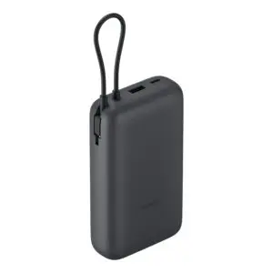 Xiaomi Power Bank 20000mAh (Integrated Cable) - Dark Grey