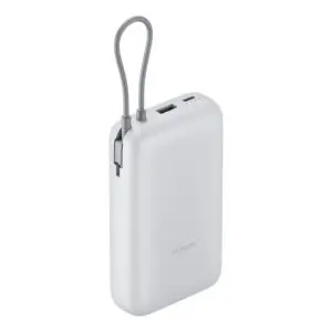 Xiaomi Power Bank 20000mAh (Integrated Cable) - Light Grey