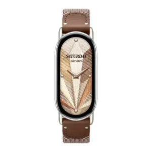 Xiaomi Smart Band 10 Knitted Silk Strap - Feather Brown