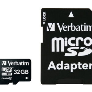 VBT 32GB MICRO SDHC+ADAP CLASS10