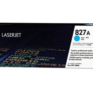 HP 827A Cyan Original LaserJet Toner Cartridge