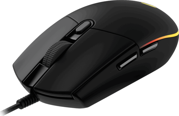 LOGITECH G102 LIGHTSYNC USB GAMING MOUSE BLACK