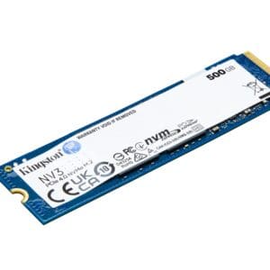 Kingston 500GB NV3 M.2 PCIe 4.0 NVMe SSD – High-Performance Solid State Drive for Gaming and PC Upgrades