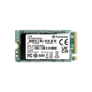 Transcend 1TB MTE400S PCI-E GEN 3x4 M.2 2242 SSD 3D NAND - 2000 MB/s Read 1700 MB/s Write - 400 TBW