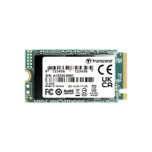 Transcend 512GB MTE400 PCI-E GEN 3x4 M.2 2242 SSD 3D TLC - 2000 MB/s Read 900 MB/s Write - 200 TBW