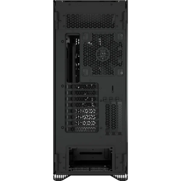 7000D Airflow Black Tempered Glass Mid-Tower; 6x 3.5'' |  4x 2.5'' Drive Bays ; 480mm Radiator Compatible; 3x140mm fan incl - Image 7