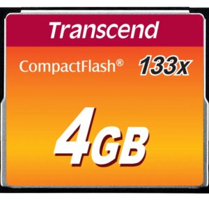 TRANSCEND 4GB COMPACT FLASH 133X