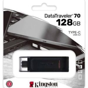 KINGSTON 128GB USB-C 3.2 GEN 1 DATATRAVELER 70