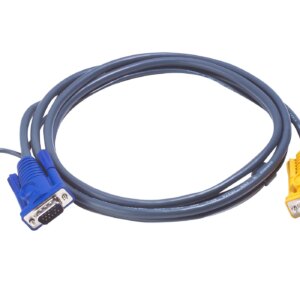 ATEN 5M USB KVM Cable with 3 in 1 SPHD and built-in PS/2 to USB converter