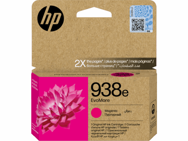 HP 938E EVOMORE MAGENTA ORIGINAL INK CARTRIDGE
