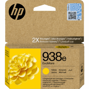 HP 938E EVOMORE YELLOW ORIGINAL INK CARTRIDGE