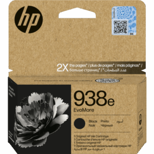 HP 938E EVOMORE BLACK ORIGINAL INK CARTRIDGE