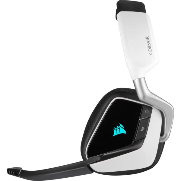 Void RGB Elite Wireless RGB White Headset; 7.1 50mm Audio Drivers; Unidirectional Noise-Cancelling; Detachable Mic - Image 13