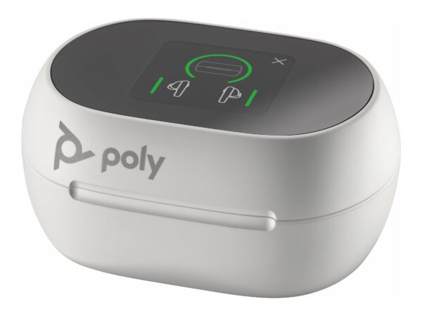 POLY VOYAGER FREE 60+ BT TS HC USB-A BT700D NC WHITE EARBUDS