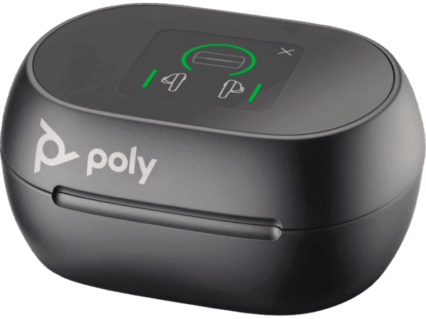 POLY VOYAGER FREE 60+ UC M CARBON BLACK EARBUDS