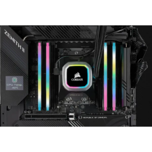 Corsair VENGEANCEÂ® RGB PRO SL 16GB (2 x 8GB) DDR4 DRAM 3600MHz C18 Memory Kit; 18-22-22-42; 1.35; Black