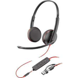 POLY BLACKWIRE 3225 STEREO USB-C HEADSET HEADSET