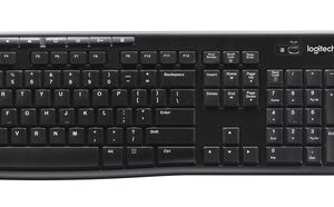 LOGITECH MK270 WIRELESS MOUSE & KEYBOARD COMBO - BLACK