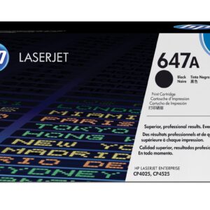 HP 647A BLACK TONER CARTRIDGE