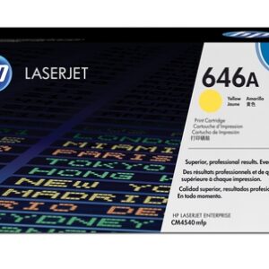 HP 646A ORIGINAL YELLOW TONER CARTRIGDE