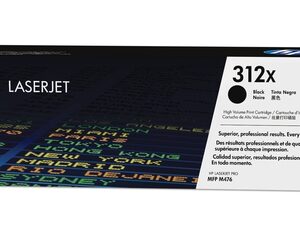 HP 312X HIGH CAP BLACK TONER CARTRIDGE