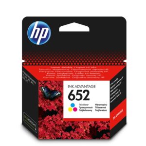 HP 652 TRI-COLOUR ORIGINAL INK CARTRIDGE