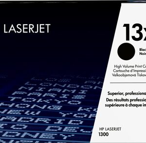 HP 13X HC BLACK TONER CARTRIDGE
