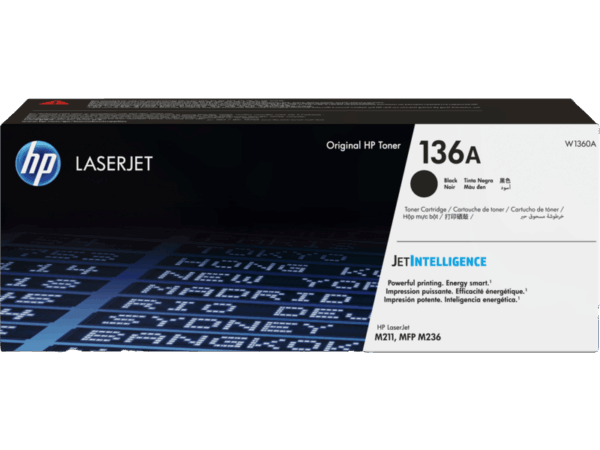 HP 136A BLACK ORIGINAL LASERJET TONER CARTRIDGE