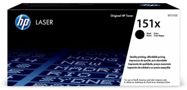 HP 151X BLACK ORIGINAL LASERJET TONER CARTRIDGE