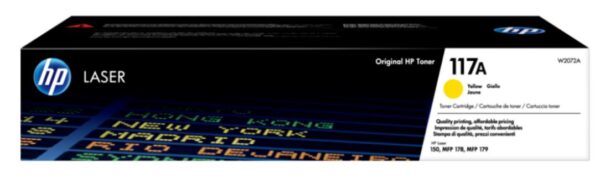 HP 117A YELLOW ORIGINAL LASER TONER CARTRIDGE