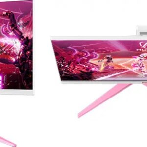 AOC AG275QXR AGON PINK Gaming Monitor|27 inch|IPS FHD 165Hz|1ms|HDMI DP|VESA|Flicker Free;|Low Blue Mode| FreeSync Premium